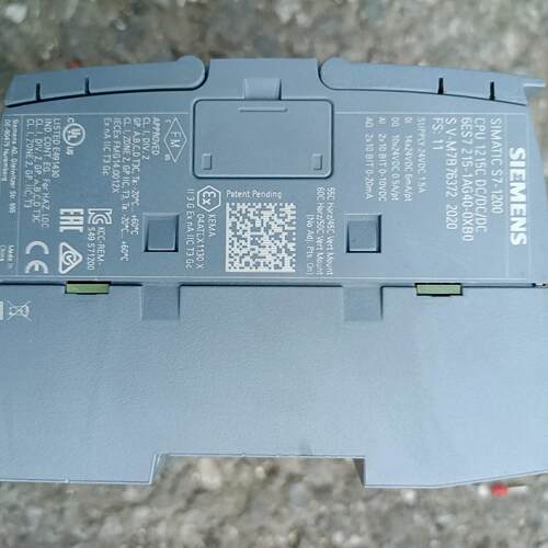 议价6ES7 215-1AG40-0XB0 CPU 1215C PLC 工业控制模块维修