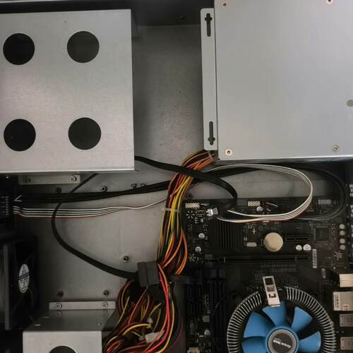 议价GA-B250M-D2V 技嘉工控机柜主机 工业自动化控制设备维修