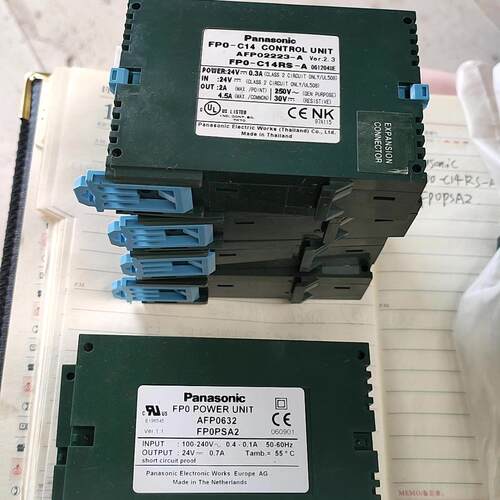 议价FP0-C14RS-A FP0PSA2 工控控制电源模块 工业自动化维修