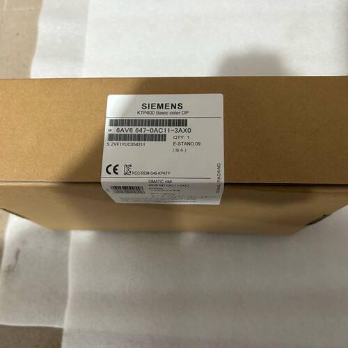 议价6AV6647-0AC11-3AX0 人机界面触摸屏 KTP600 Basic DP维修