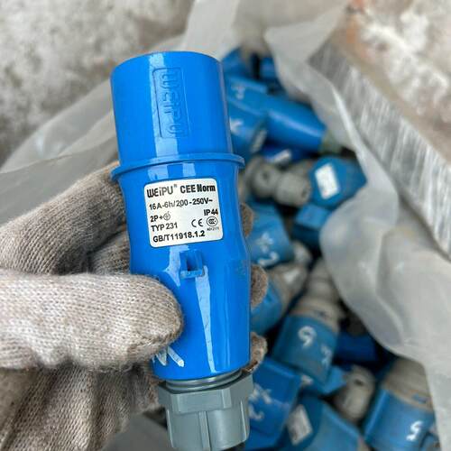 议价TYP231 威浦工业插头 IP44防水连接器 16A航空接插头维修