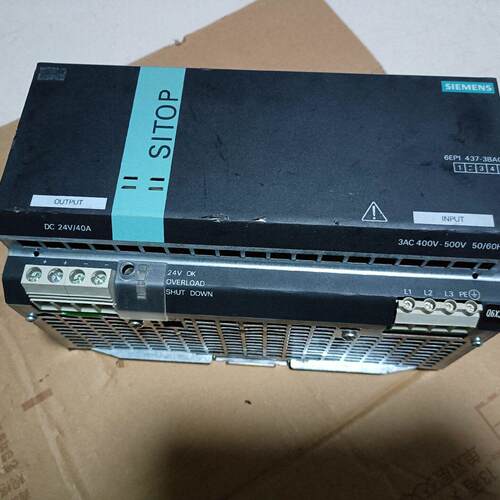 议价6EP1 437-3BA00 工业电源 工控自动化直流电源 DC24V 40A维修