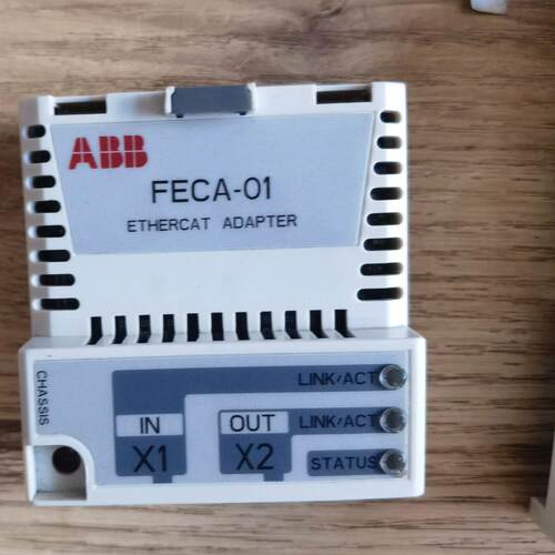 议价FECA-01 ABB EtherCAT工控通讯适配器模块维修