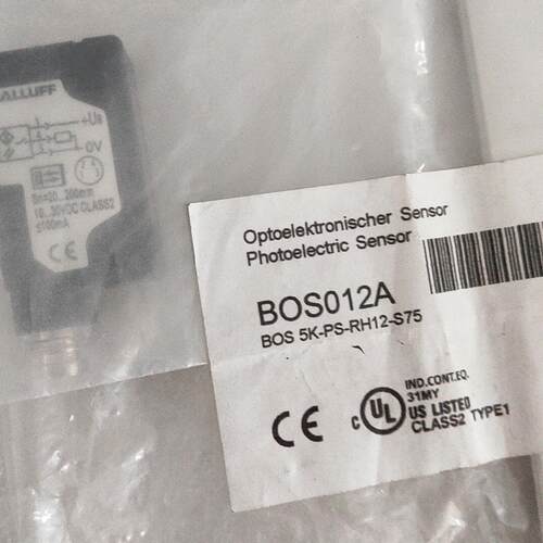 议价BOS012A BOS 5K-PS-RH12-S75 光电传感器 巴鲁夫工控配件维修