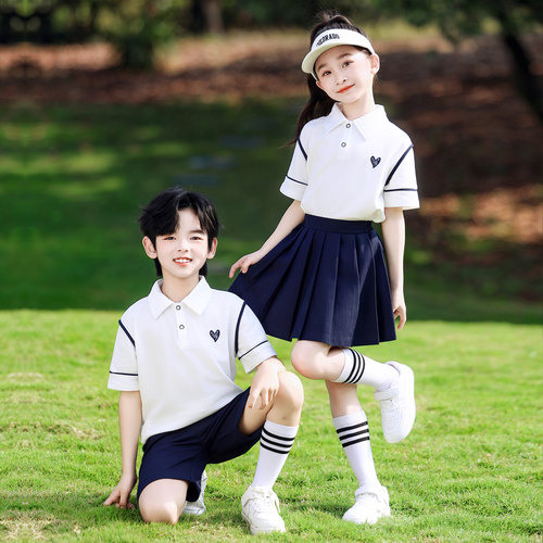 小学生POLO衫合唱演出毕业班服