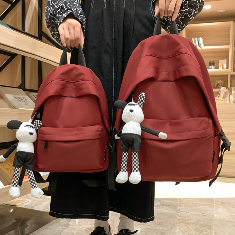 校园男女双肩包防水大小号可选