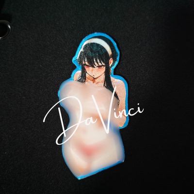 DaVinciPins[约尔太太]刺绣徽章、魔术贴、间谍过家家士气章