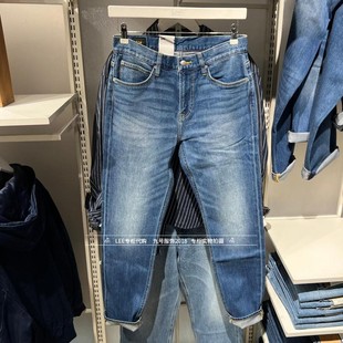 Lee正品2026春款男士蓝731锥形小脚牛仔裤LMB261731205167-A09875