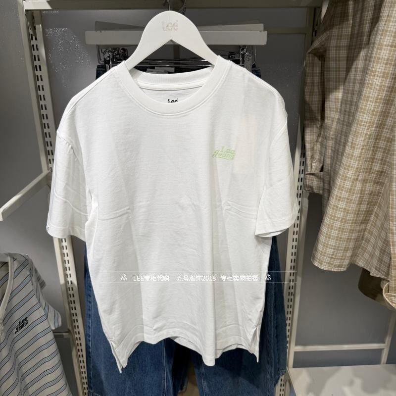 lee正品2026新款女士印花宽松休闲短袖T恤LWT012130211000-K14000