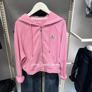 连帽卫衣外套LWT008293201764 女士开衫 A07230 2024款 Lee专柜正品