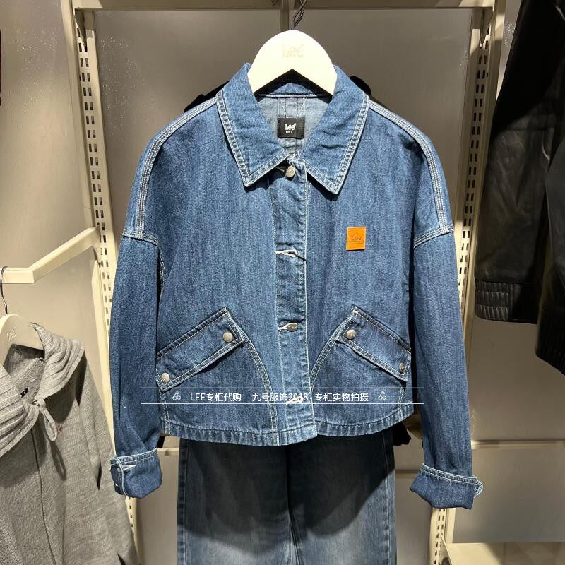 Lee正品 2026春款女士工装风牛仔夹克外套LWT011801210849-A09750