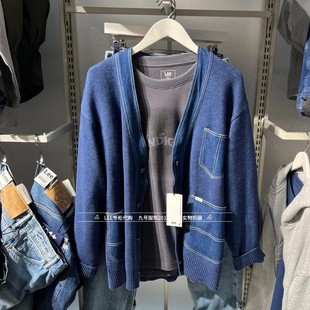 针织外套LMT011395209289A09352 口袋毛衣开衫 Lee正品 2025秋冬男士