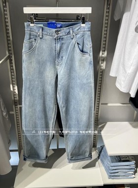 Lee正品2025新款男士601宽松直筒薄牛仔裤LMB251601206039-A08364