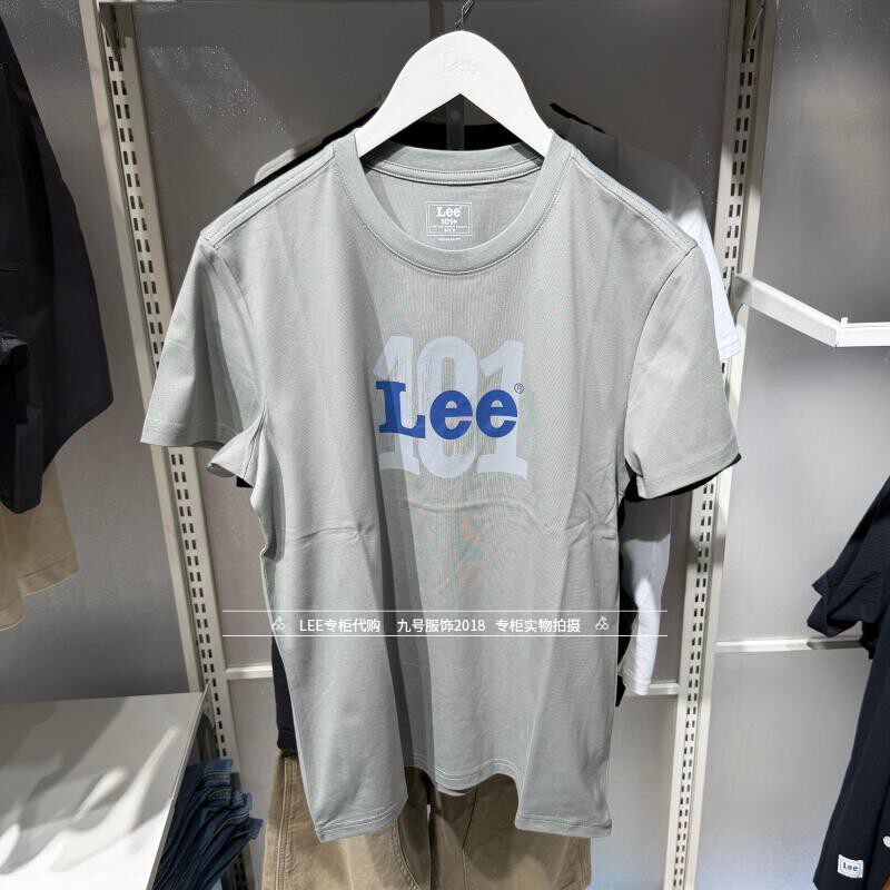 Lee青春流行男士logo印花短袖图片