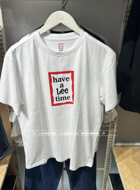 Lee短袖青春流行青年T恤