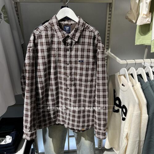 Lee翻领长袖青春流行夹棉外套