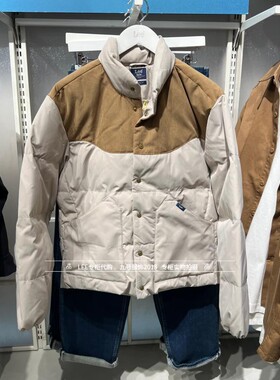 Lee正品 2025秋冬男士101+拼接保暖羽绒服LMT011016209244-A09128