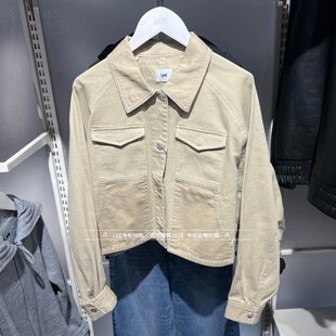 夹克外套LWT011820209190 女士卡其休闲短款 A09724 2026款 Lee正品