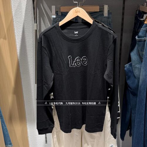 Lee长袖青春流行男士T恤