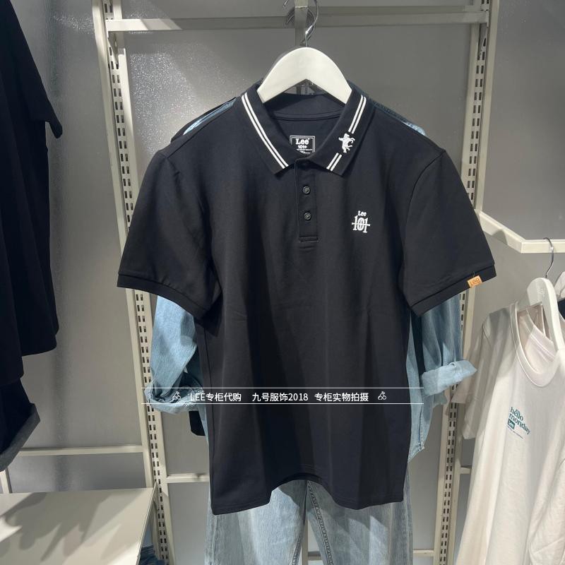 Lee翻领短袖青春流行POLO衫