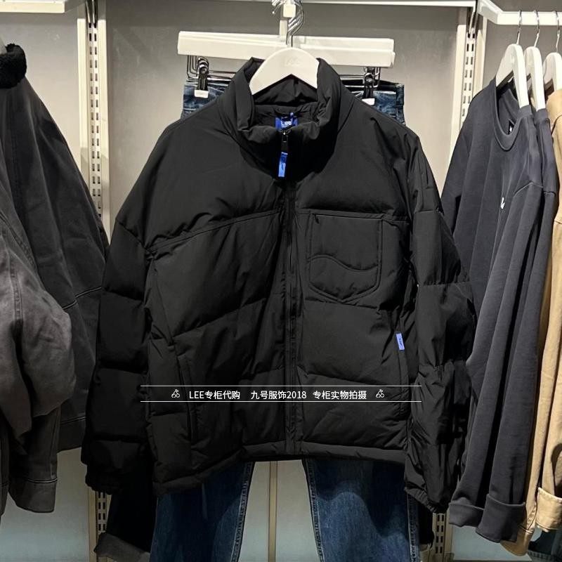 Lee正品 2025秋冬男士拉链口袋立领羽绒服LMT011313209271-K11000,男装,羽绒服,淘宝优惠券,粉丝福利购,淘宝优惠卷