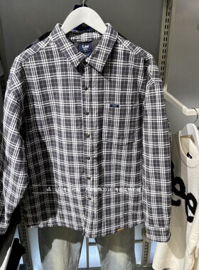 Lee正品2024款秋冬男士101+格子夹棉外套 LMT009547201711-A05984