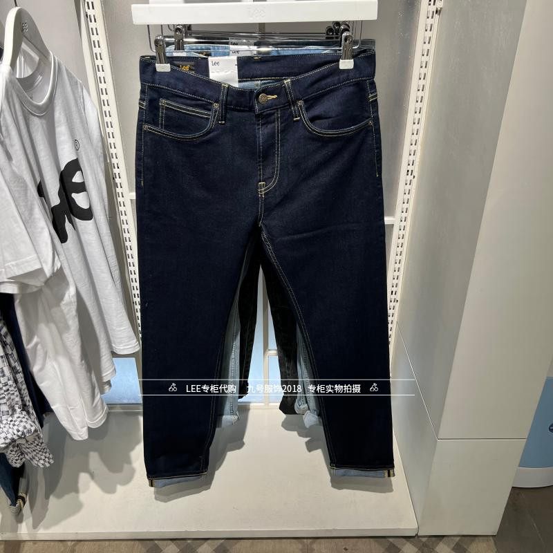 Lee正品2025秋冬款男士705标准小脚牛仔裤LMB100705100333-898L00