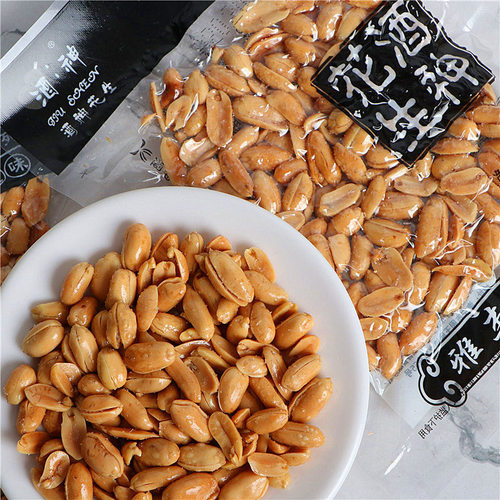 酒神椒盐麻辣花生仁独立包装