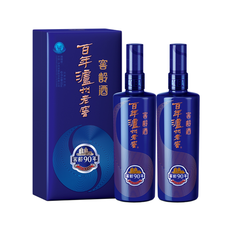 38度窖龄酒窖龄90年双瓶装