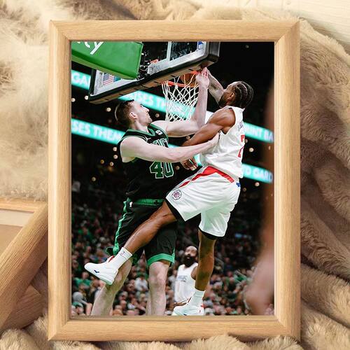 NBA快船队伦纳德球迷周边画框莱昂纳德球迷纪念相框男生生日礼物