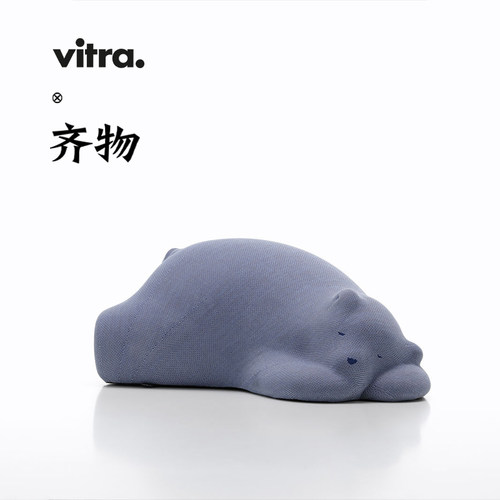 vitra布艺装饰北欧摆件休息的熊