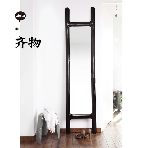 波兰Zieta Drab Mirror 镜子落地不锈钢穿衣镜充气不锈钢艺术装置
