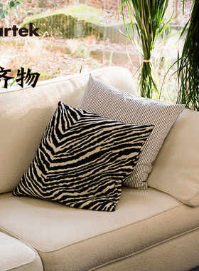 芬兰Artek Zebra Siena Rivi 抱枕系列 斑马纹条纹沙发卧室靠垫