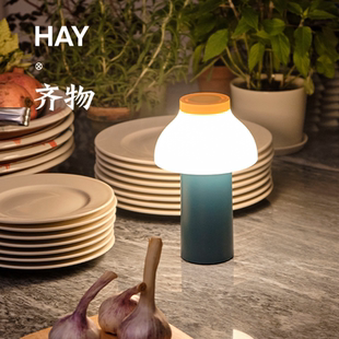 丹麥 Portable便攜式 充電臺燈家用燈具照明燈北歐簡約磨砂 HAY