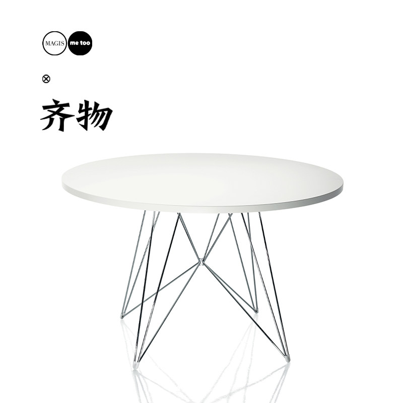 XZ3圆形防火板简约经典桌餐桌