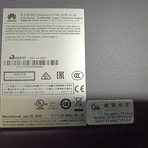 议价交换机S2700-18TP-SI-ACS2700-9TP-SI-ACS2700-26TP-SI-AC
