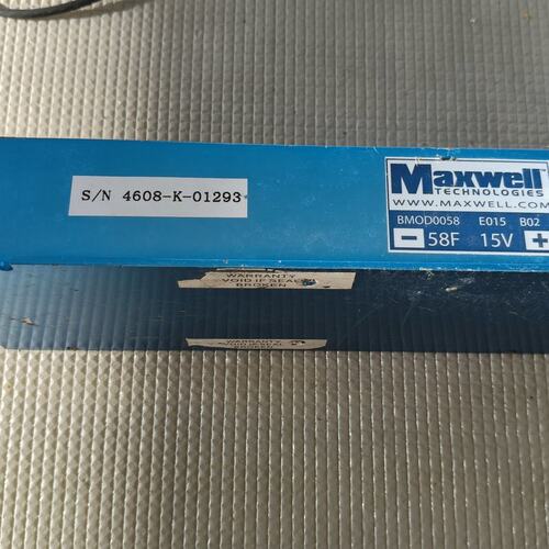 议价Maxwell超级电容器BMOD0058BMOD0058E015B02BMOD0058E015B02