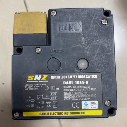 议价思诺奇安全门开关D4NL-1AFA-BD4NL-2AFA-BD4NL-4AFA-B