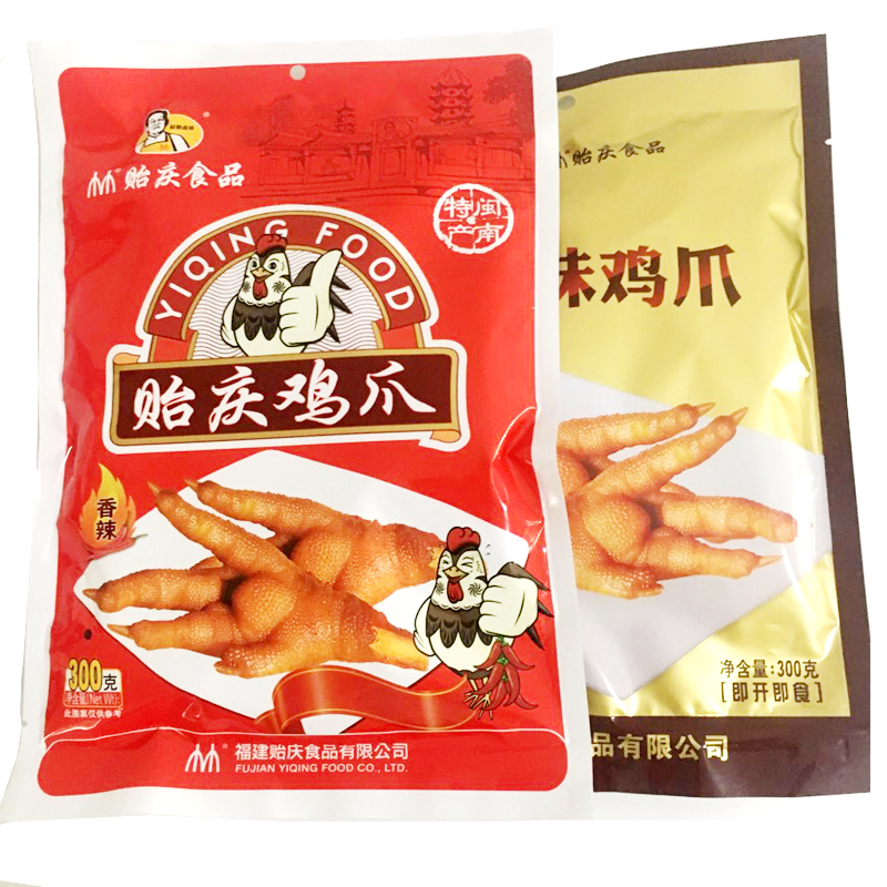 300g福建特产真空鸡爪包邮