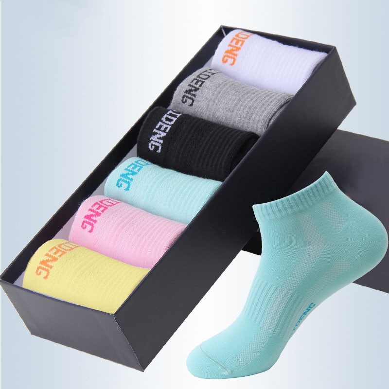 吸汗透气运动袜除臭女短筒运动袜