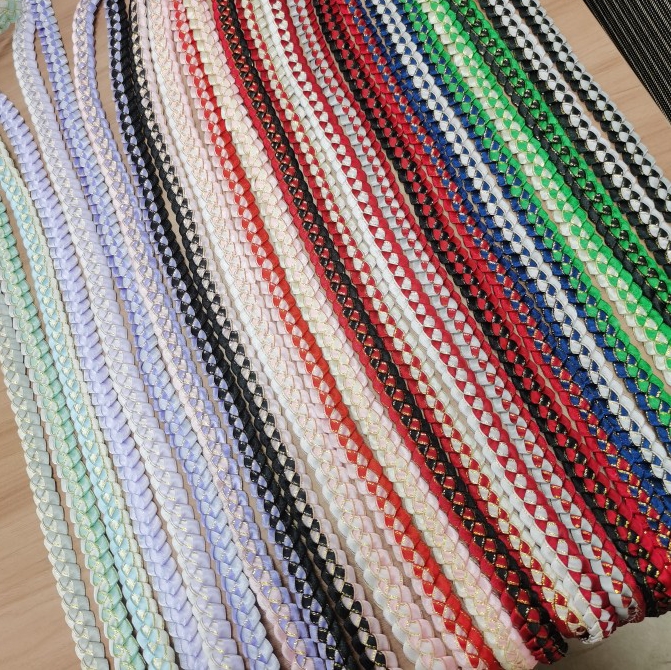 吧唧手工diy配饰编绳半成品金边