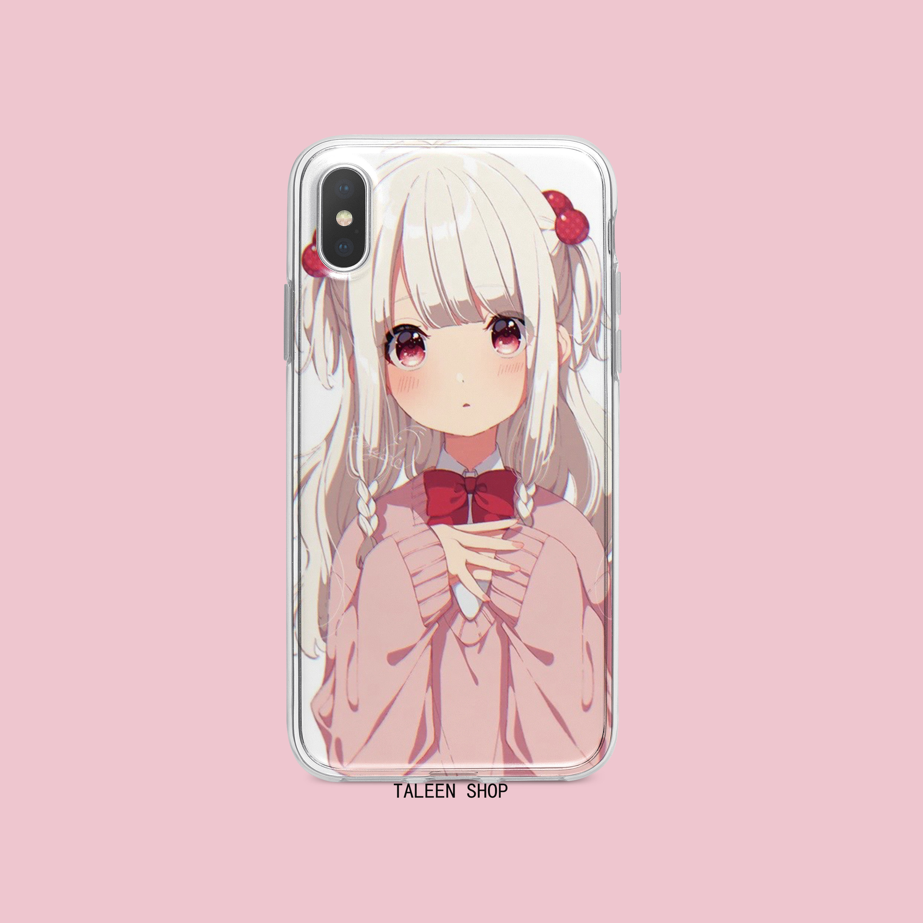 苹果11iphone12适用于xs动漫xr/7可爱8p/6s萌妹子plus软tup手机壳