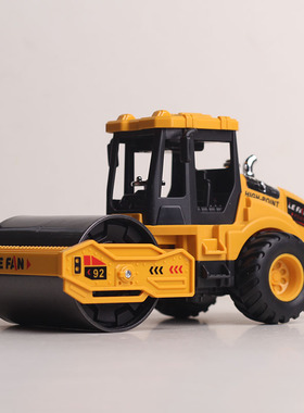男孩压路机玩具车宝宝大号滚轮车推土机儿童工程车夯实土玩具模型