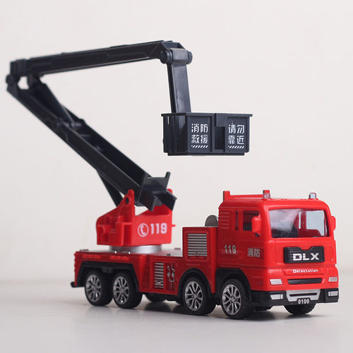 德立信登高救援消防玩具车