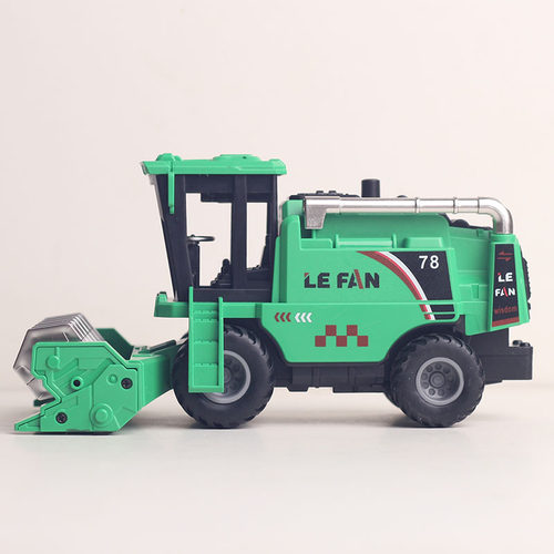 男孩农场小麦水稻收割机玩具车