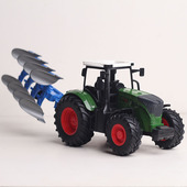 儿童拖拉机玩具车模型仿真农场耕地车男孩大号工程车收割机农夫车