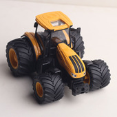 儿童声光拖拉机玩具车男孩农场仿真工程车宝宝大号惯性模型运输车