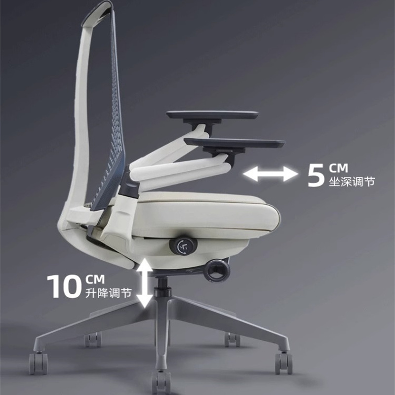 珺威 办公椅子久坐人体工学椅电脑椅家用会议椅子护腰电竞椅/张
