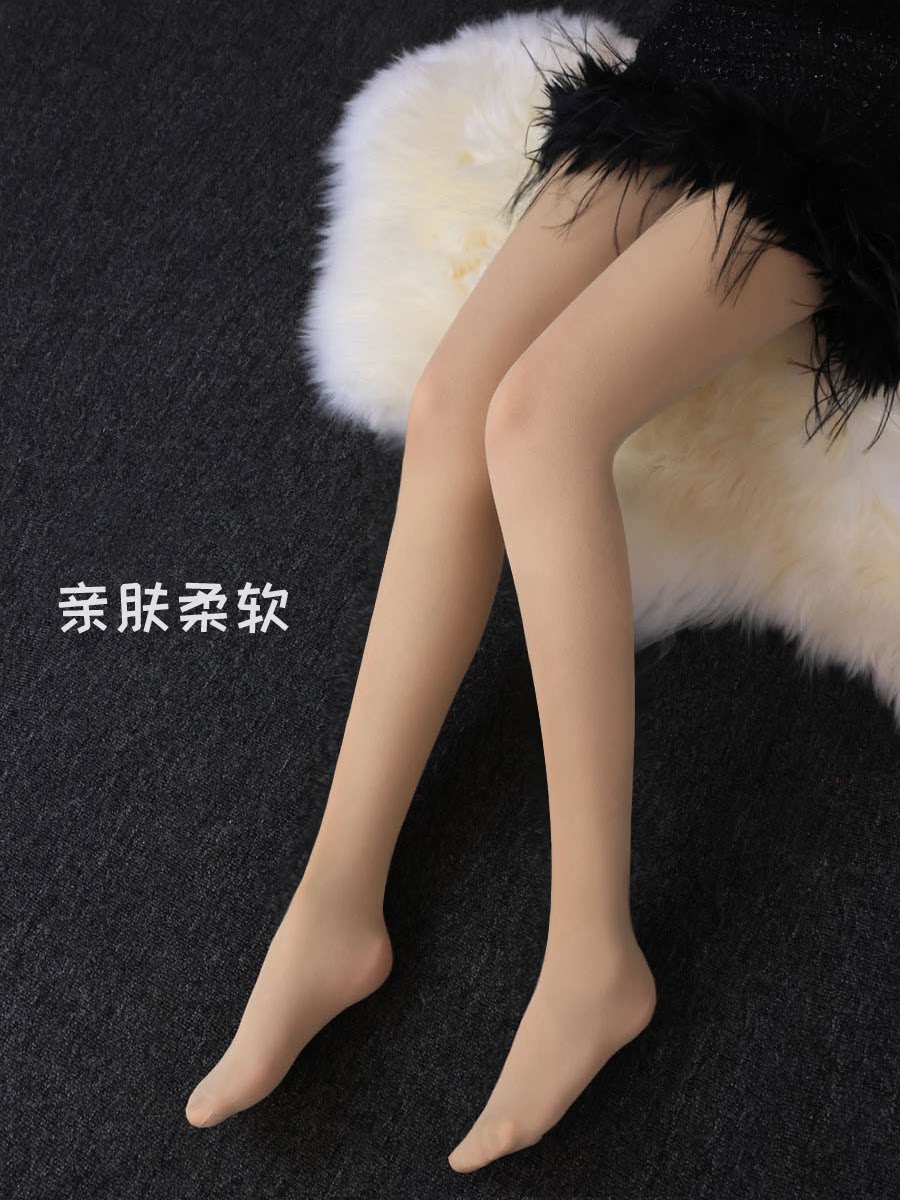 春秋薄款肉色面膜丝袜自然肤色连裤袜女哑光美腿打底裤袜光腿神器