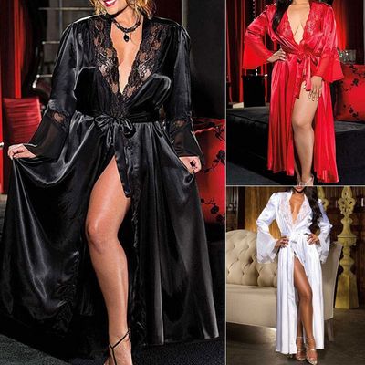 2020 sexy bathrobe bright cloth long skirt plus size suit